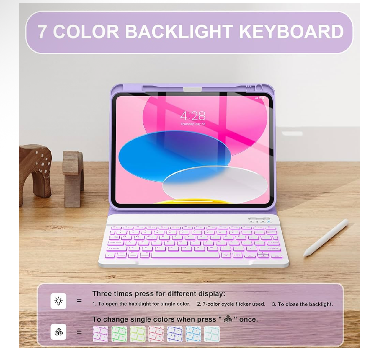 iPad 10th/11th Keyboard Case
