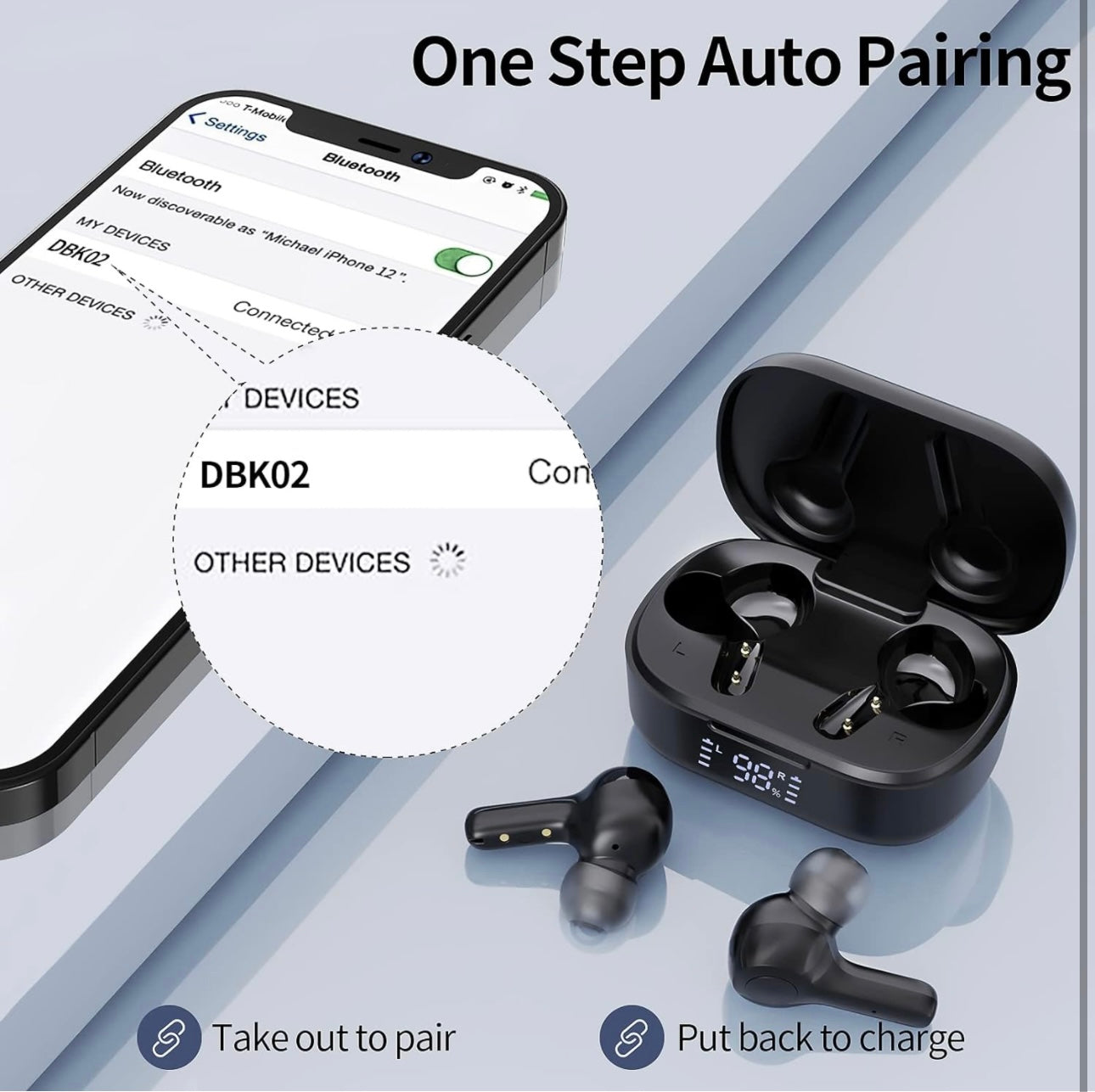 MOZOTER Wireless Earbuds