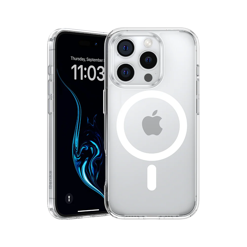 iPhone 15 Pro Max Clear Magnetic Case