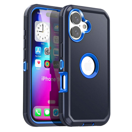 iPhone 16 Plus Blue Defender Case