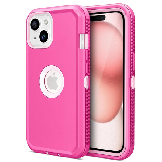 iPhone 14/15 Plus Pink Defender Case