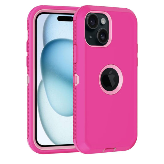 iPhone 15 Pink Defender Case