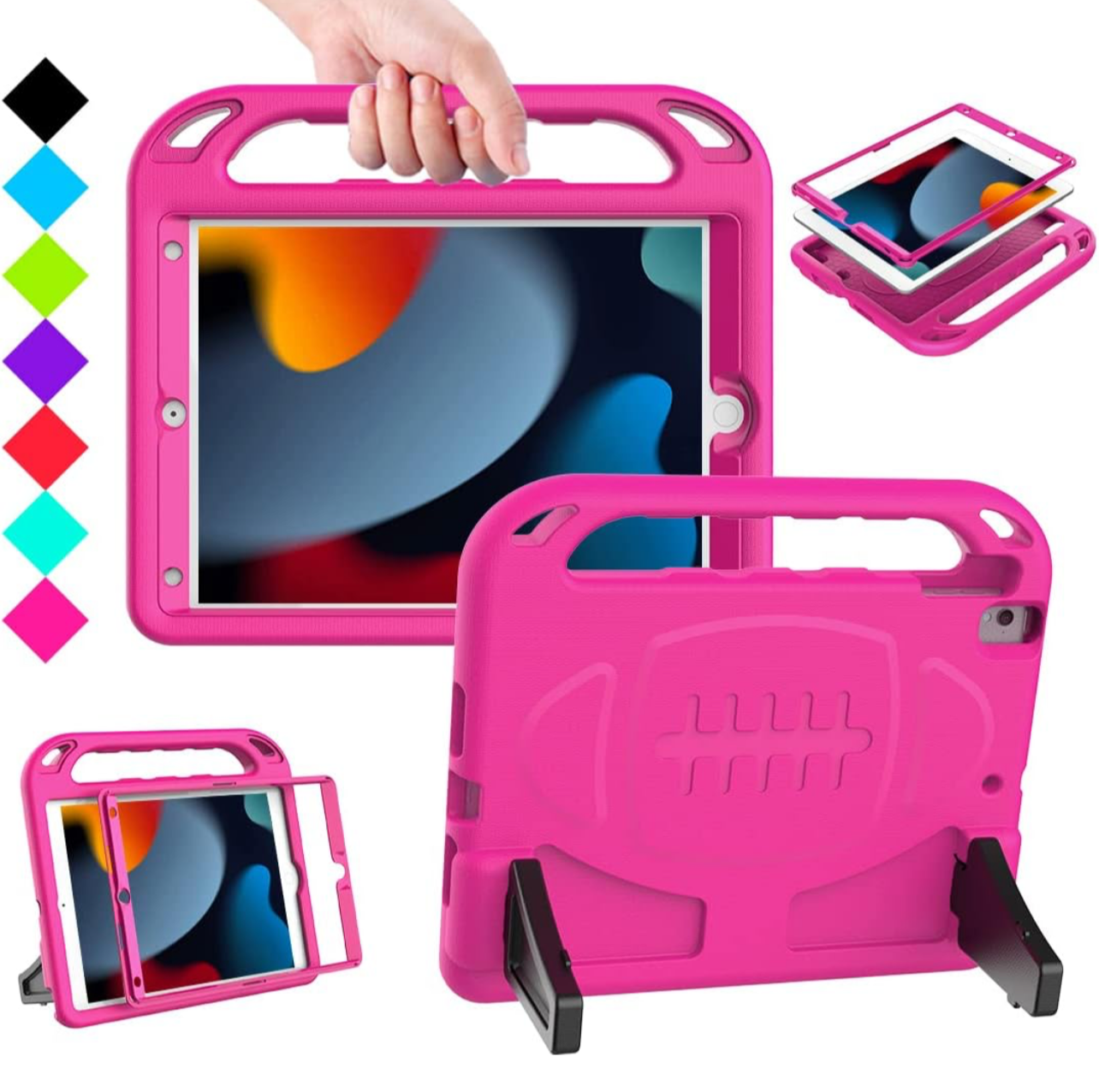 iPad 9th,8th,7th Gen 360 Kids Friendly Case
