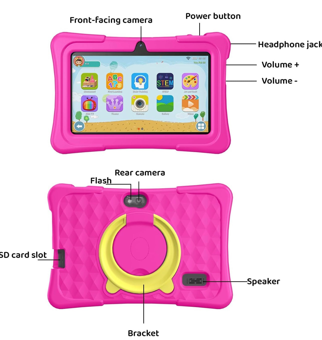7inch Kids Android15 Tablet