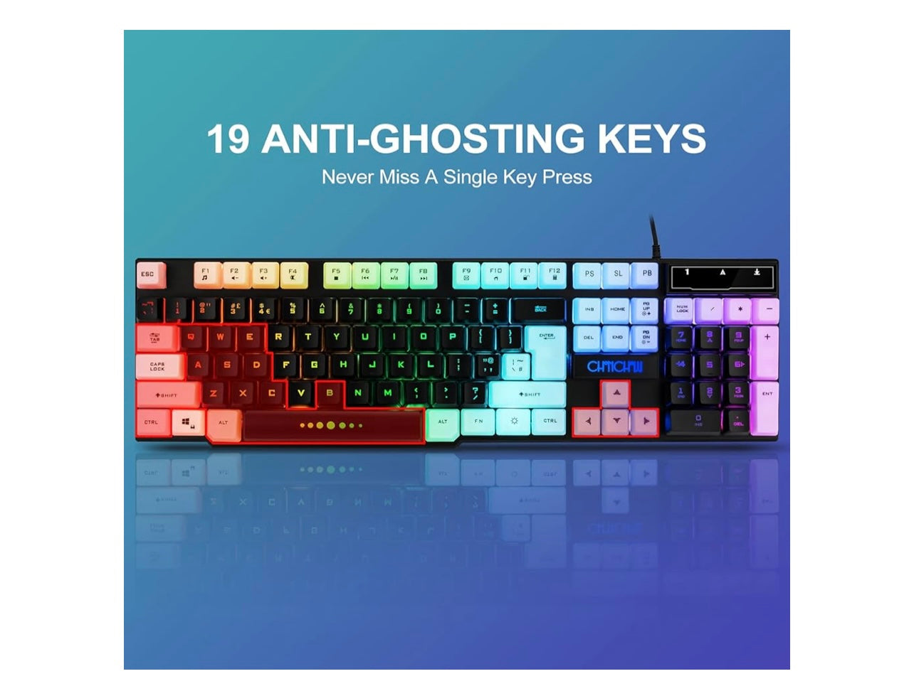 Gaming Keyboard + Mouse Combo - USB Wired
