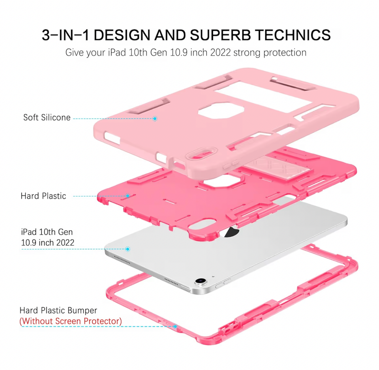 iPad 10/11th Protective Case