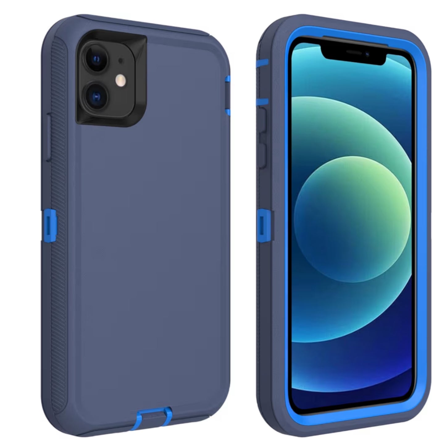 iPhone 12/12Pro Blue Defender Case