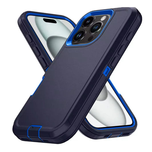 iPhone 16 Pro Blue Defender Case