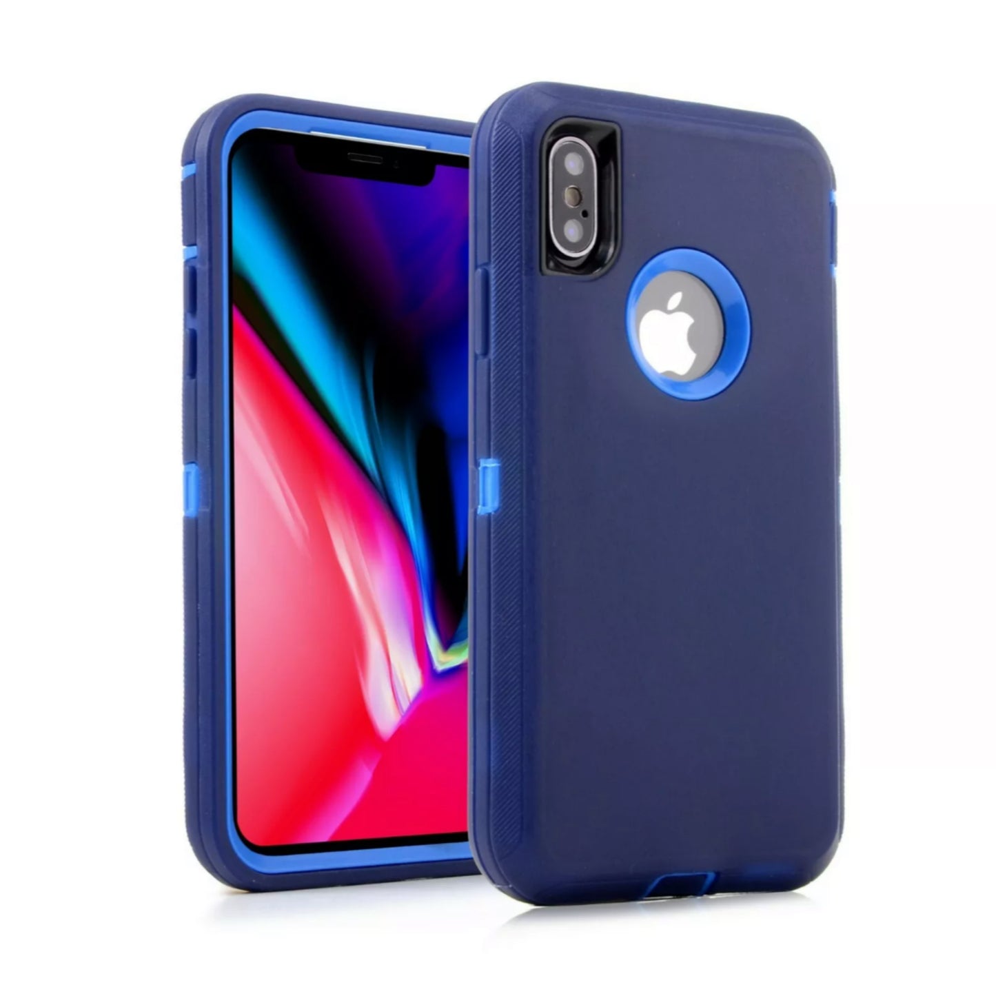 iPhone XS Max Blue Defender Case