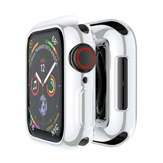 Silver 44MM Silicone Case