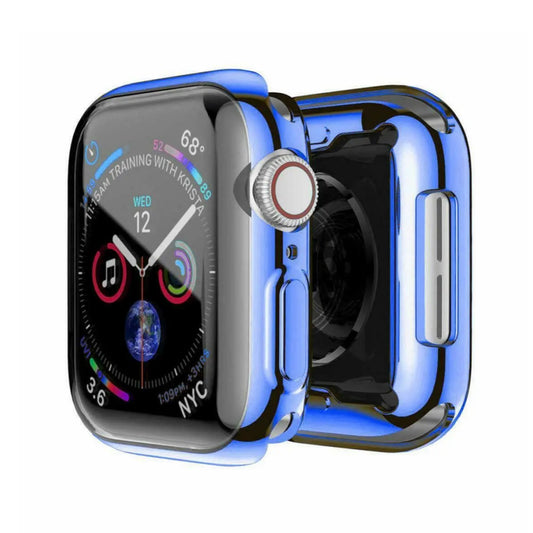 Blue 44MM Silicone Case