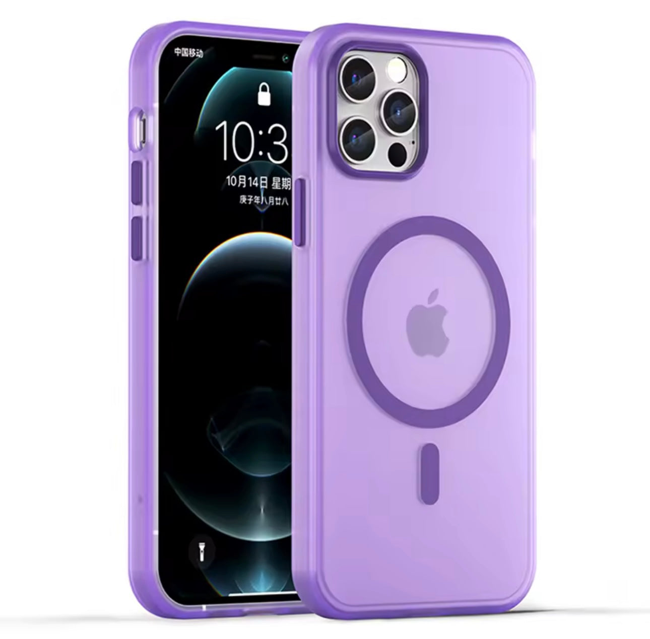 Matte Transparent MagSafe IPhone Case
