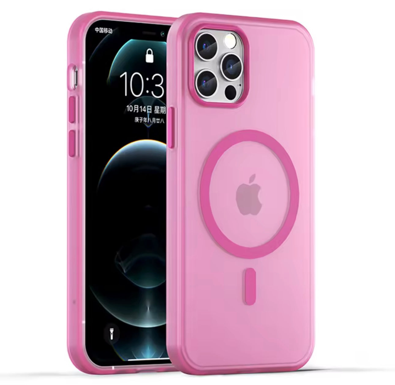 Matte Transparent MagSafe IPhone Case