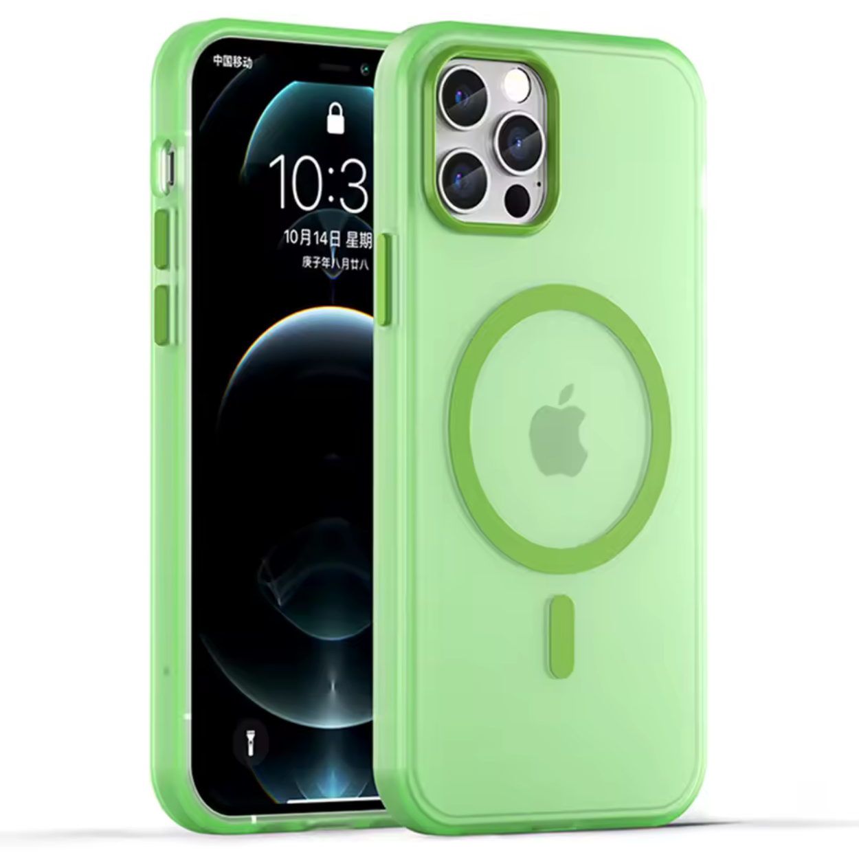 Matte Transparent MagSafe IPhone Case