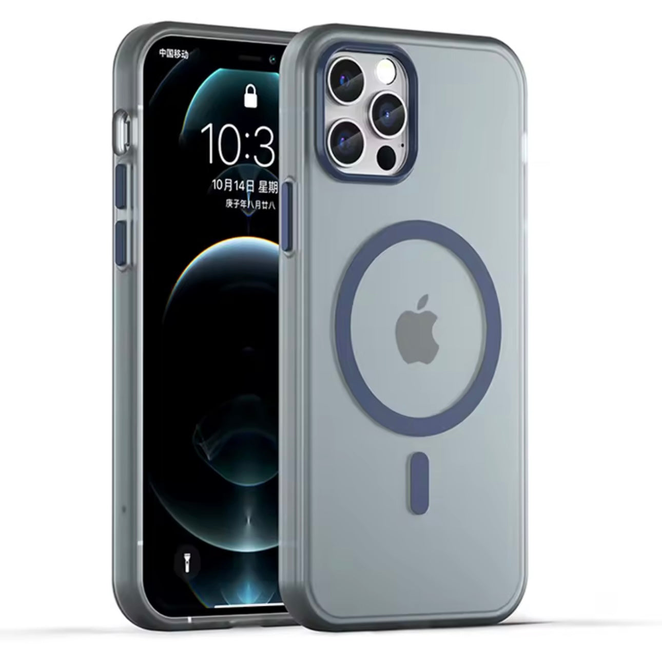 Matte Transparent MagSafe IPhone Case