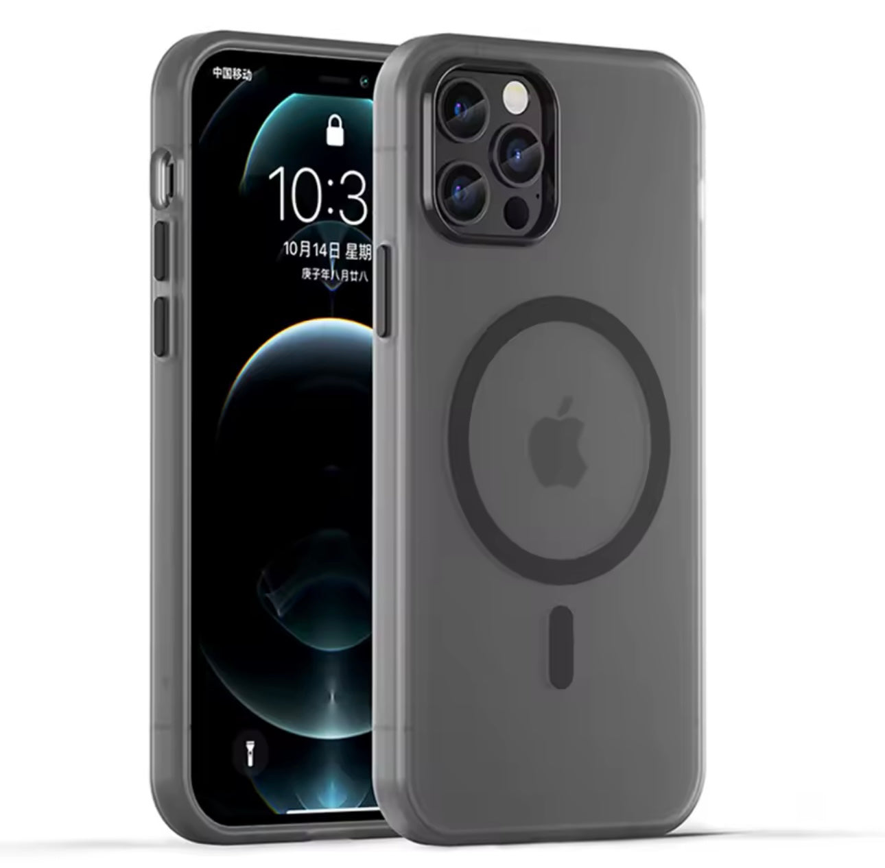 Matte Transparent MagSafe IPhone Case