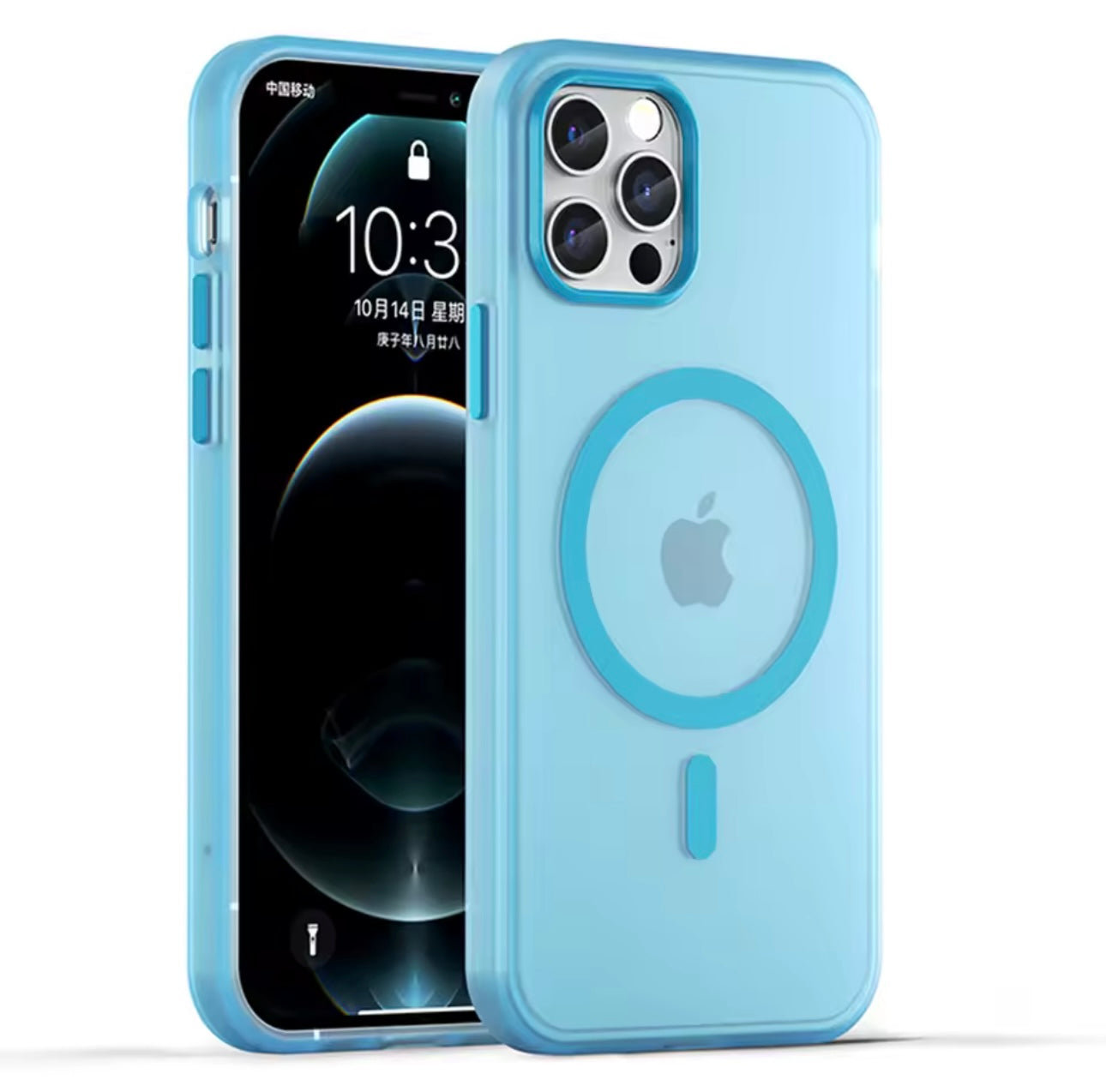 Matte Transparent MagSafe IPhone Case