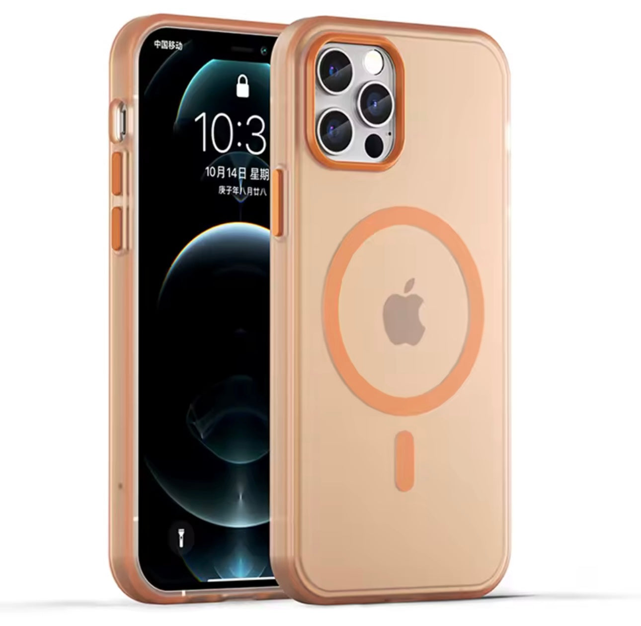 Matte Transparent MagSafe IPhone Case