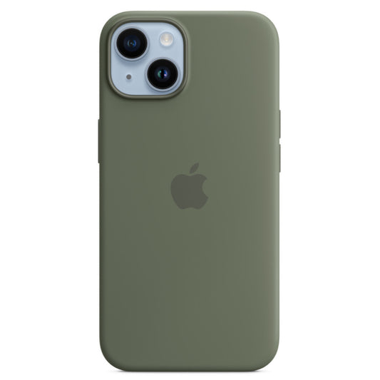 iPhone 15 Pine Green Apple Silicone Case