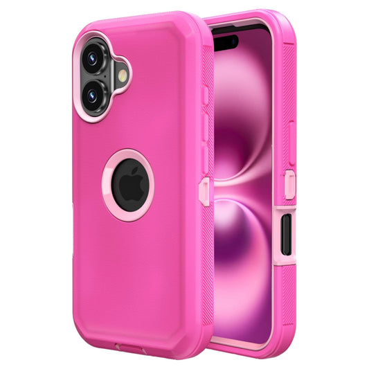 iPhone 16 Pink Defender Case