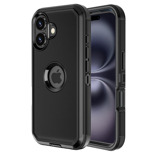 iPhone 16 Black Defender Case