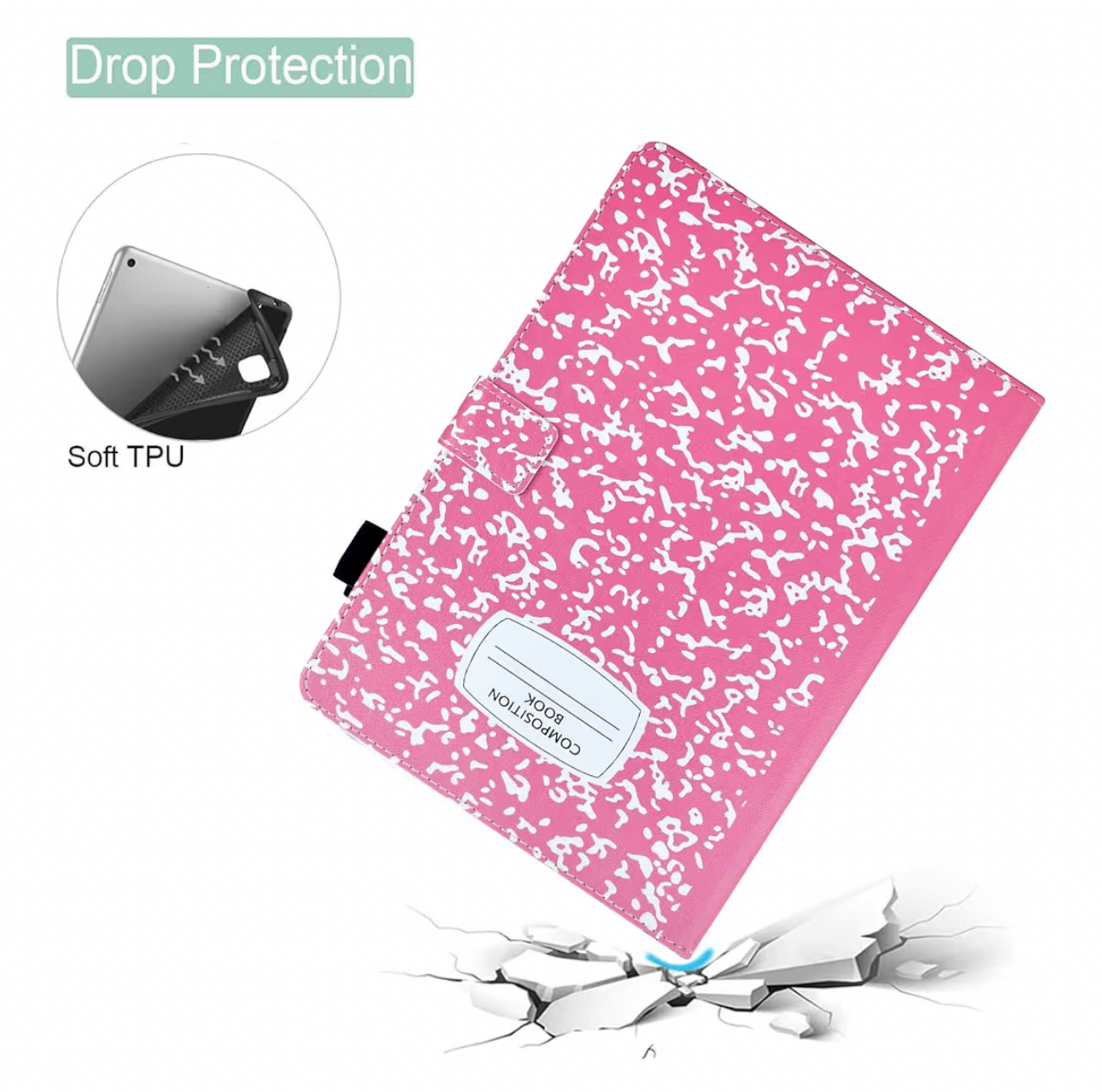 iPad 10/11th Leather Notebook Case