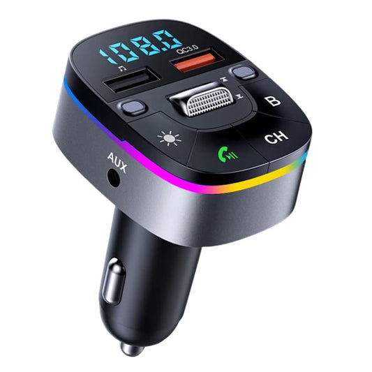 Bluetooth 5.0 Wireless Handsfree Car FM Transmitter