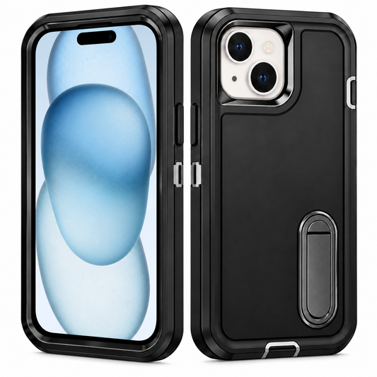 iPhone 15 Black Defender Case