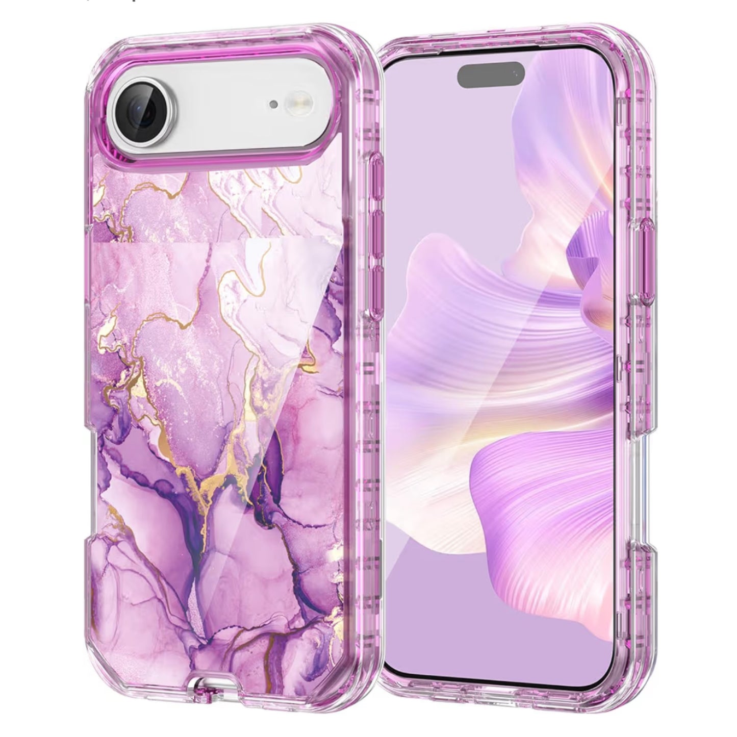 iPhone 17 Air Marble Shockproof Case