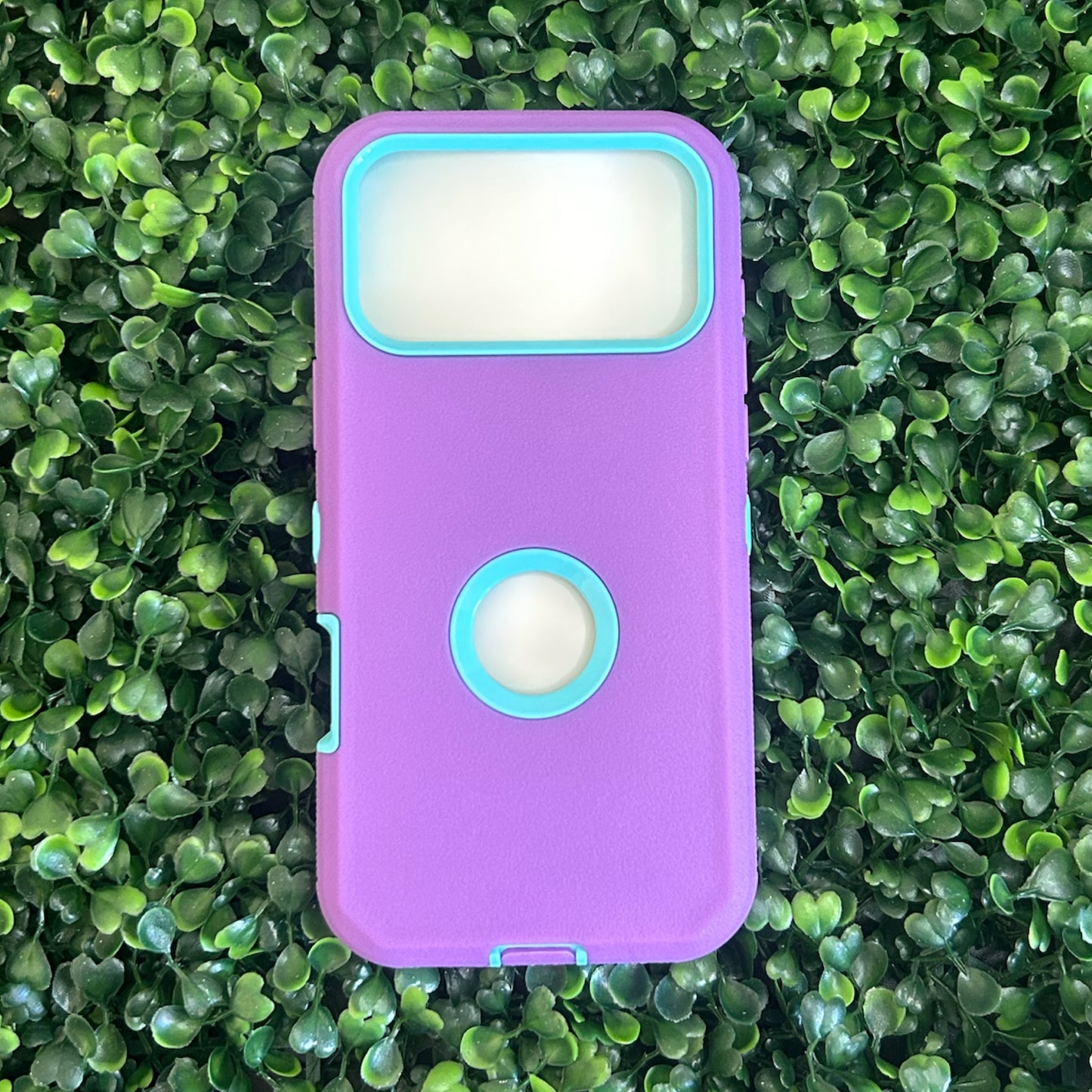 iPhone 17 Pro Max Purple/Teal Defender Case