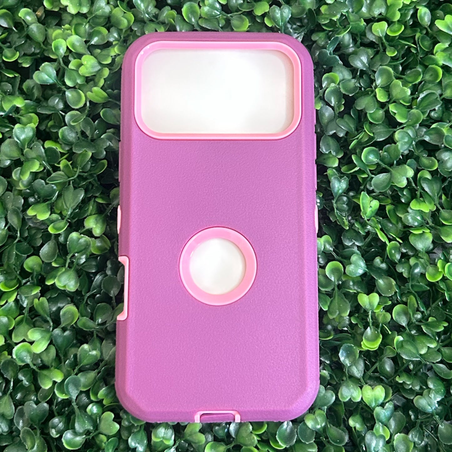 iPhone 17 Pro Max Burgundy/Pink Defender Case