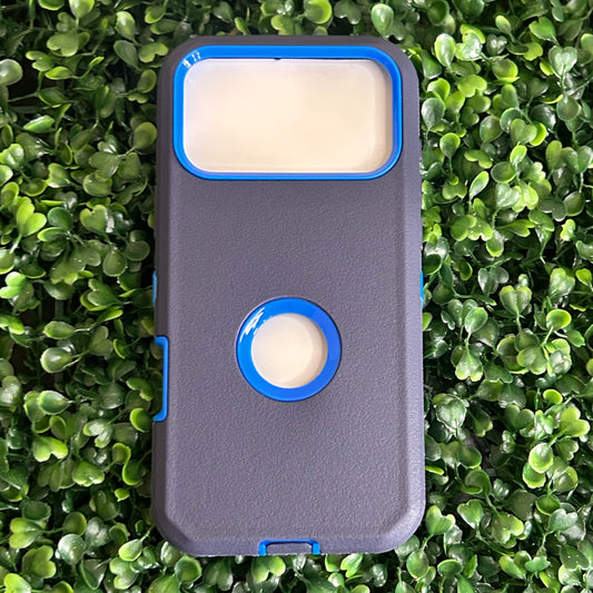 iPhone 17 Pro Max Blue Defender Case