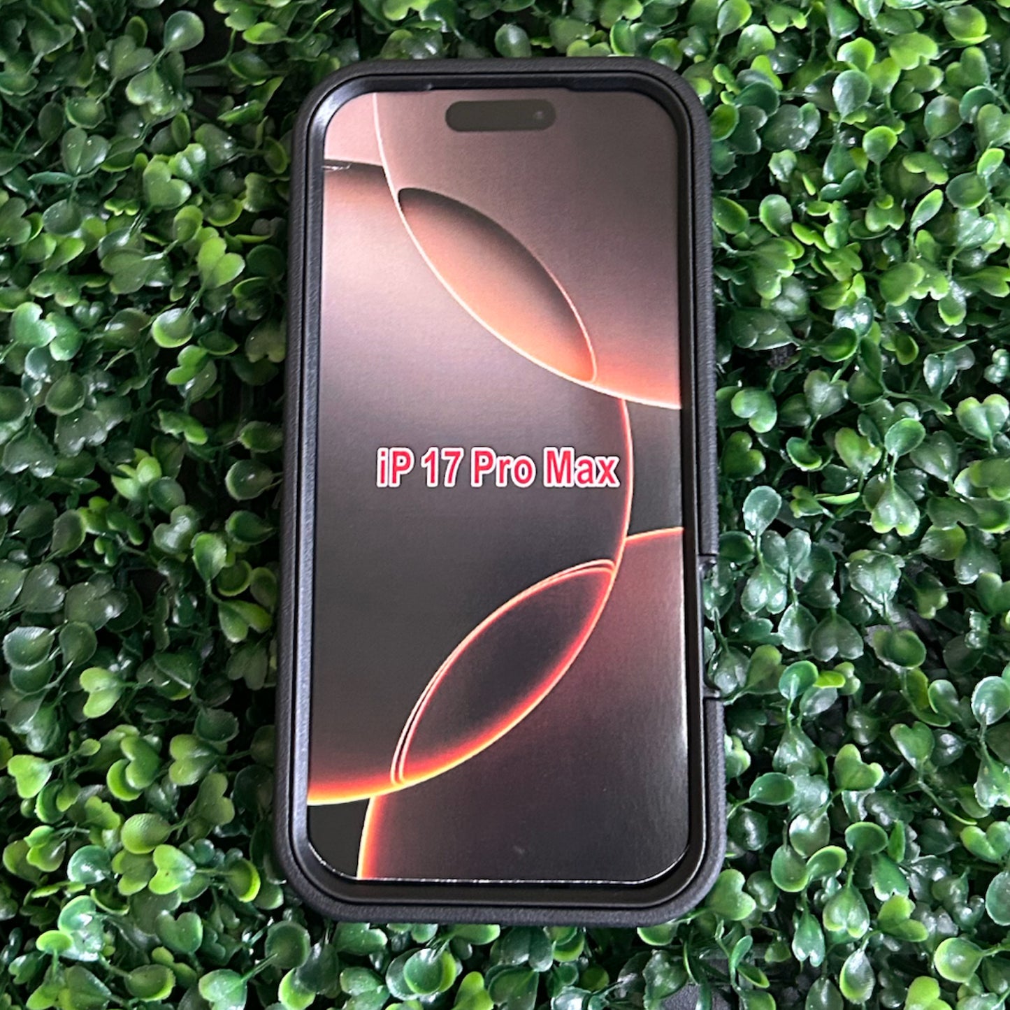 iPhone 17 Pro Max Black Defender Case