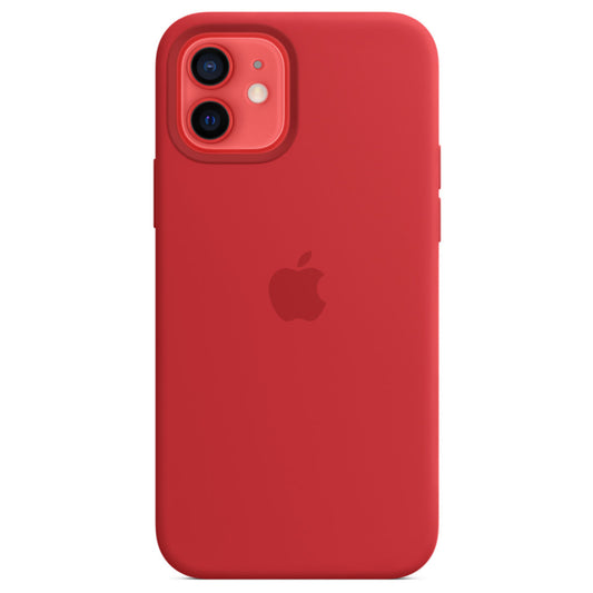 iPhone 11 Red Apple Silicone Case