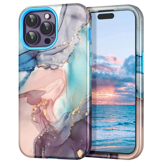 iPhone 14 Pro Max Marble Shockproof Case