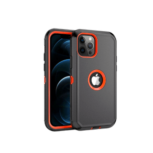 Black & Orange Defender Case