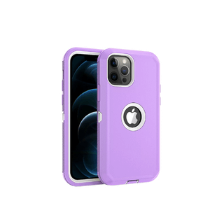 Purple & White Defender Case