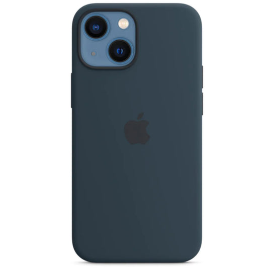 iPhone 14 Plus Midnight Blue Apple Silicone Case