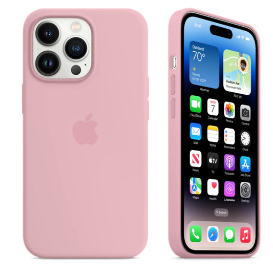 iPhone 11 Candy Pink Apple Silicone Case