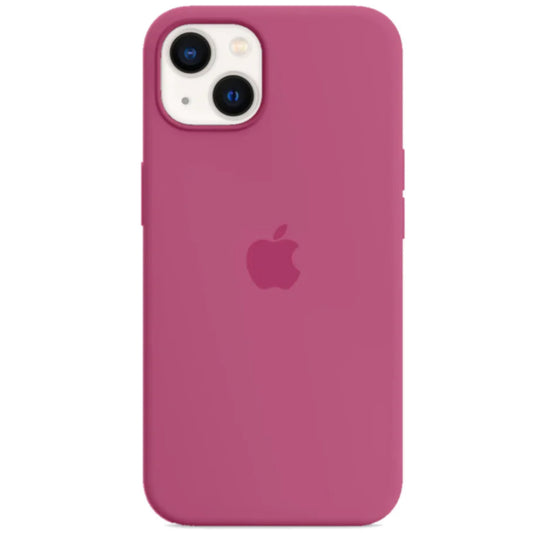 iPhone 13/14 Dragon Fruit Pink Apple Silicone Case