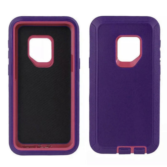Samsung S9 Purple/Pink Defender Case