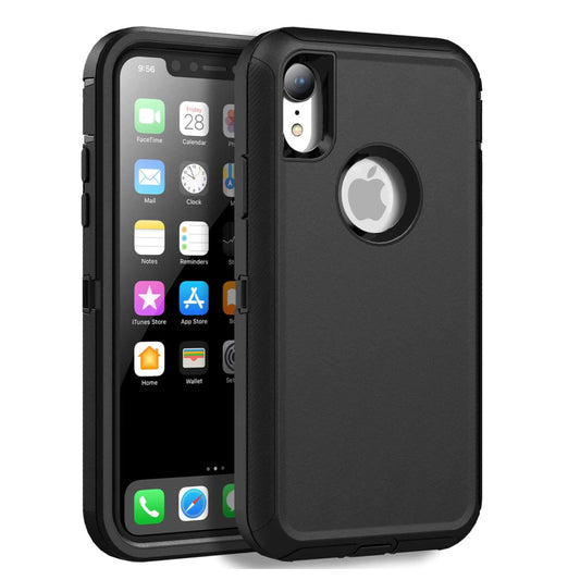 iPhone XR Black Defender Case