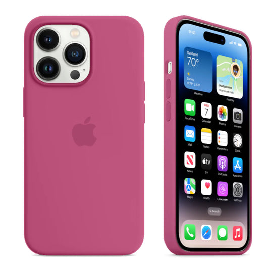 iPhone 12/12pro Dragon Fruit Apple Silicone Case