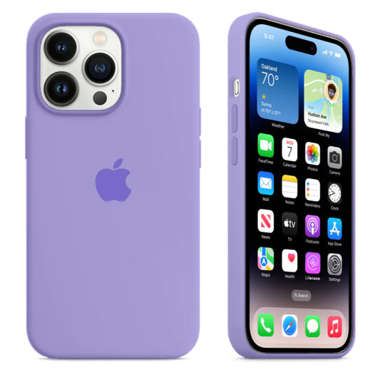 iPhone 12/12pro Lilac Apple Silicone Case