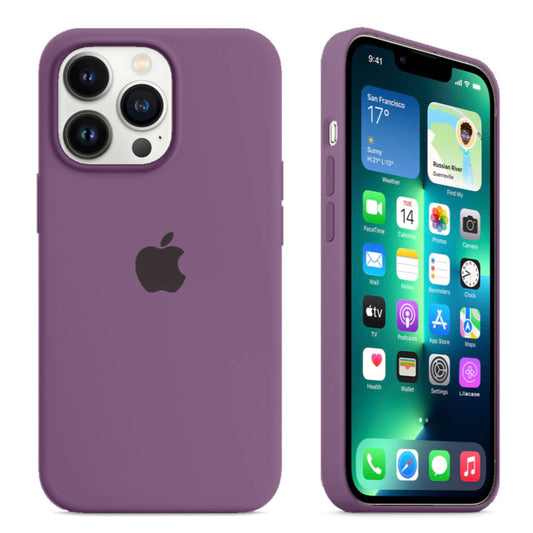iPhone 11 Blueberry Apple Silicone Case
