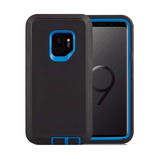 Samsung S9 Plus Black/Blue Defender Case