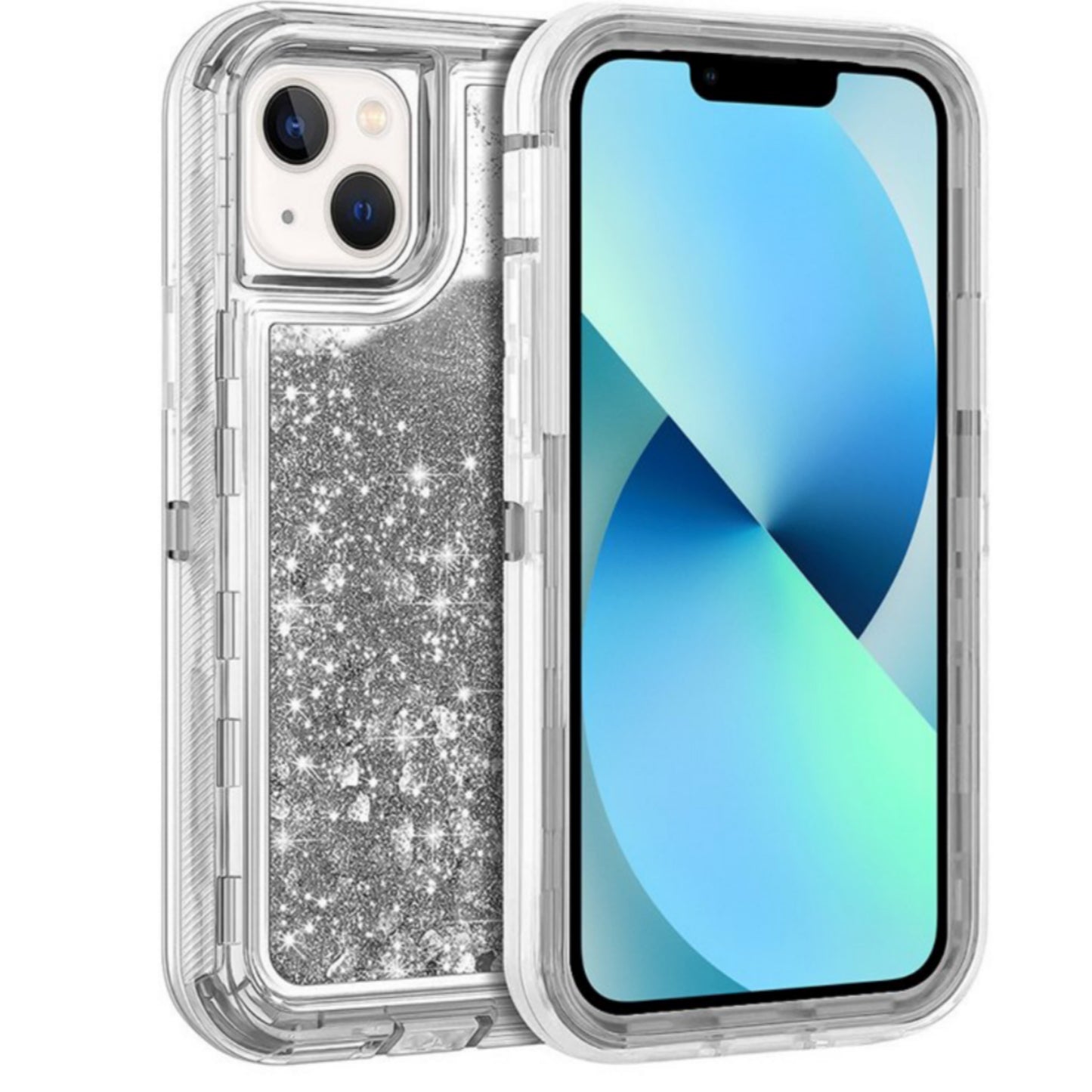 iPhone 13/14 Glitter Defender Case
