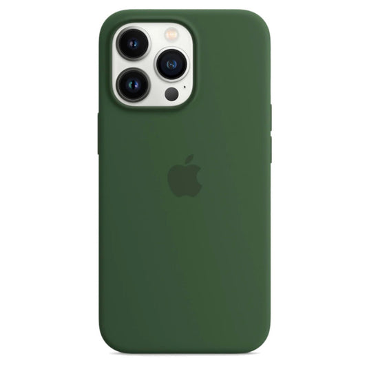 iPhone 13 Pro Forest Green Apple Silicone Case