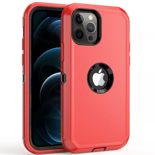 iPhone 11 Pro Max Red & Black Defender Case