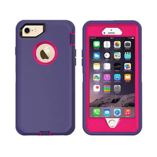 iPhone 6/6s/7/8 Purple & Pink Defender Case